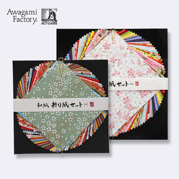 Awagami阿波和紙 友禪民藝 折紙組合包