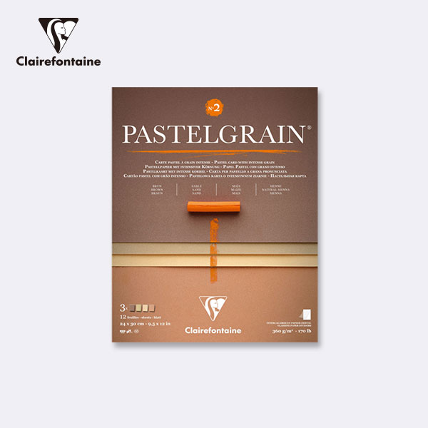 Clairefontaine克萊方丹 Pastelgrain 粗質砂卡紙