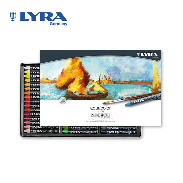 Lyra Aquacolor水性蠟筆
