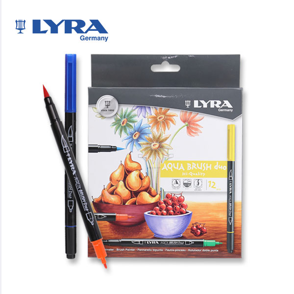Lyra Aqua Duo 雙頭水性彩繪筆