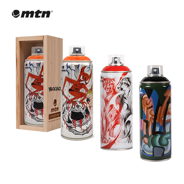 MTN蒙大拿 2024年 藝術家聯名限量噴漆罐 400ml